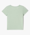 Tee-shirt manches courtes à motif fille
